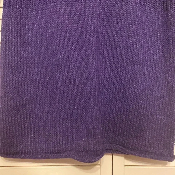 Arizona Grape Purple Sweater  size 1XJr Plus NWT - Picture 5 of 7